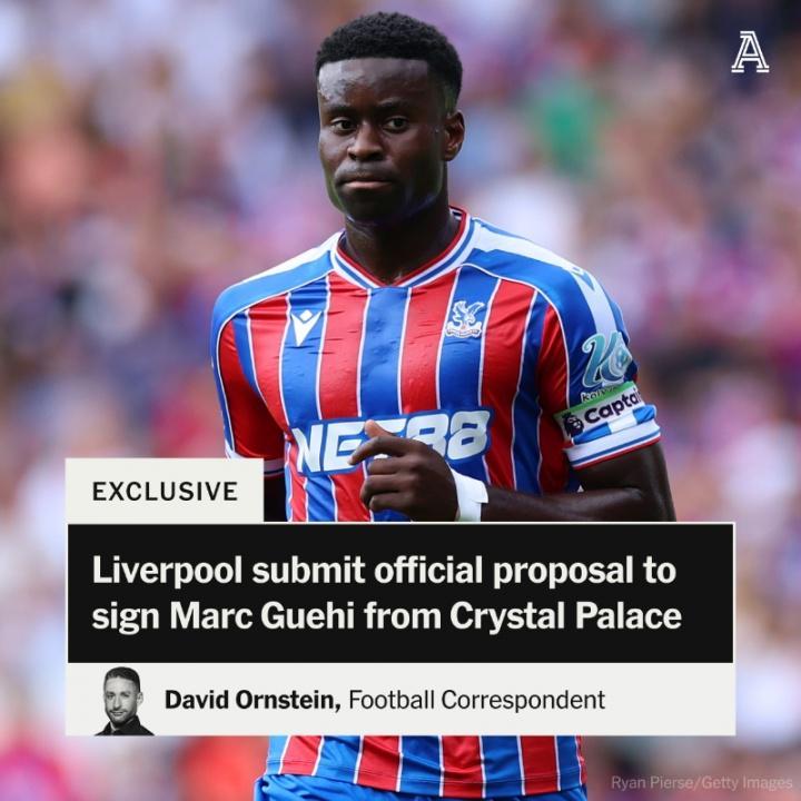 开云官网-TA：利物浦正式报价格伊，金额3500万镑水晶宫还未回复